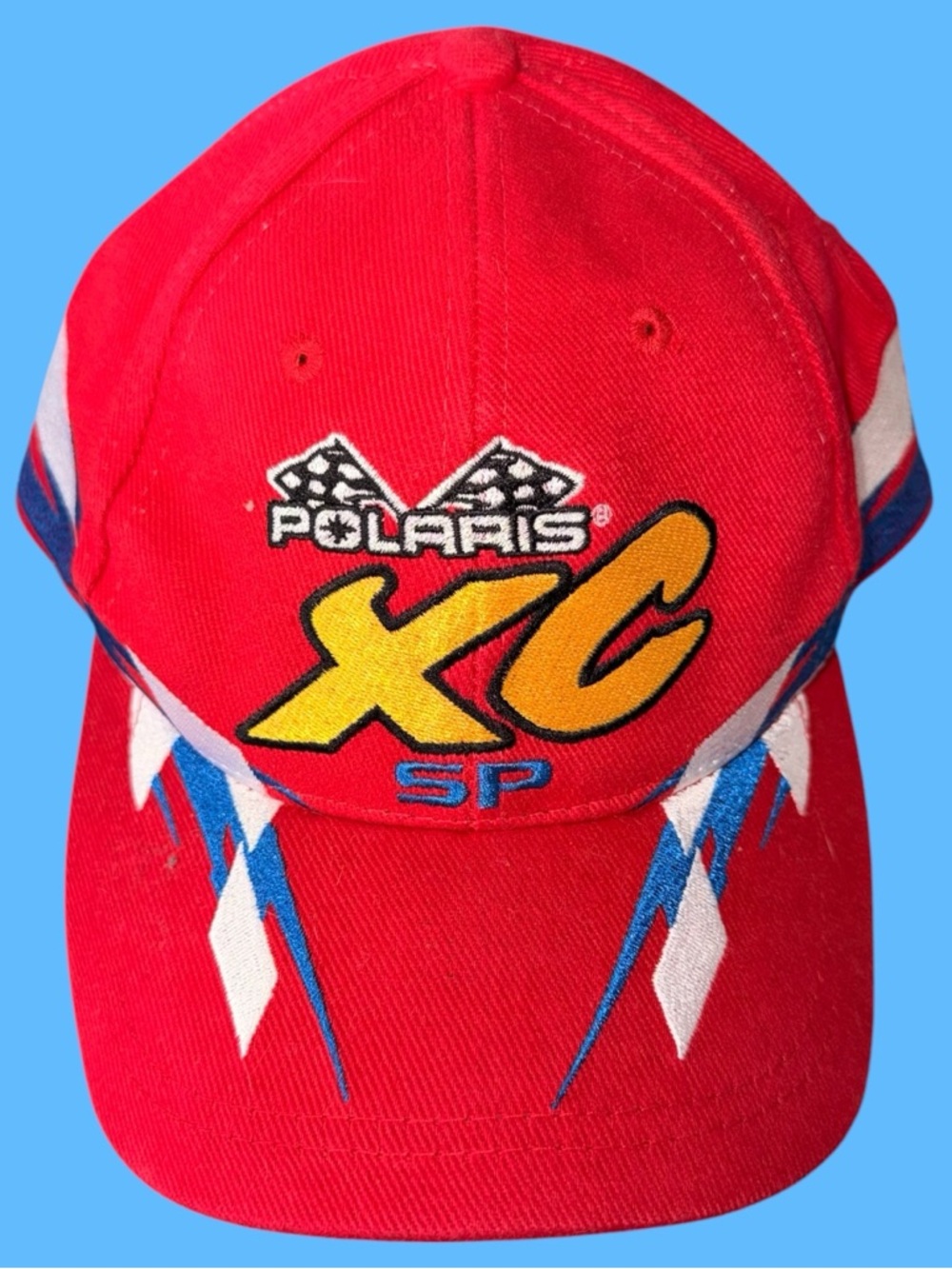 Vintage 90s Polaris Cross Country XC Special Performance SP Racing Snapback Hat